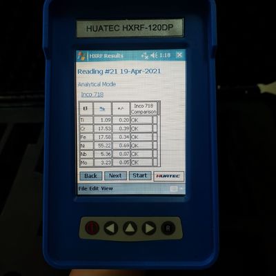 Penganalisis Paduan Genggam / Identifikasi Paduan PMI SI-PIN Detector HXRF-120DP