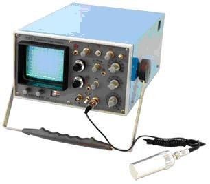 Analog 4A / 9V Ultrasonic Flaw Detector FD100 Sinyal Dan Echo Nyata Handal