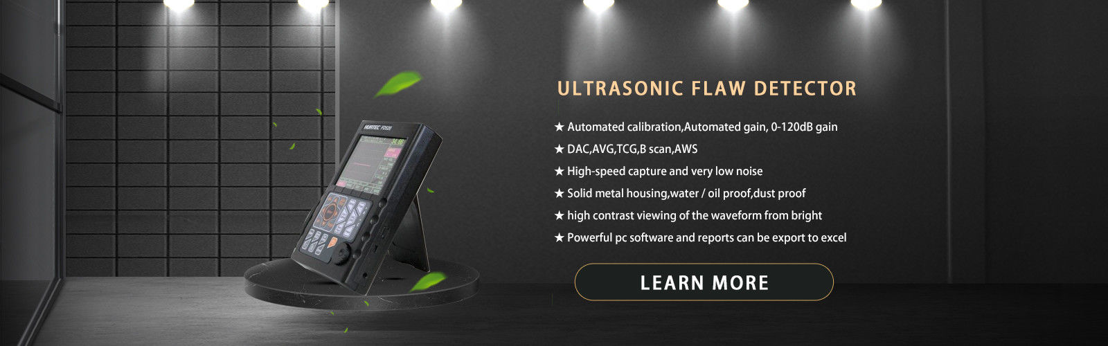 kualitas Ultrasonik detektor Cacat pabrik