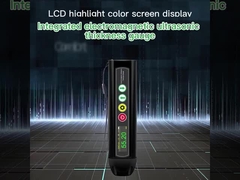 Air couplant EMAT Pengenalan pengukur ketebalan ultrasonik