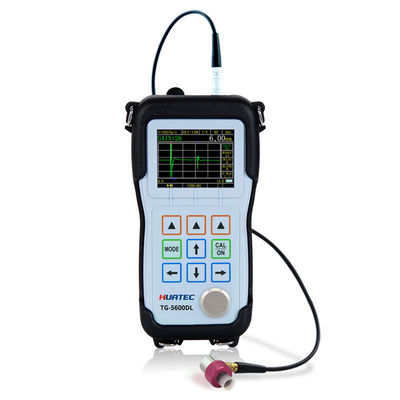 Waveform B Scan Color Screen Wall Ultrasonic Thickness Gauge Unik Dan Dual Element