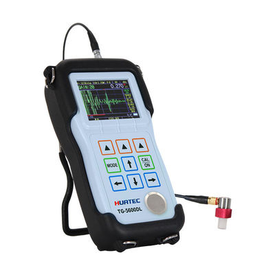 Waveform B Scan Color Screen Wall Ultrasonic Thickness Gauge Unik Dan Dual Element