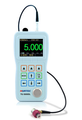 Waveform B Scan Color Screen Wall Ultrasonic Thickness Gauge Unik Dan Dual Element