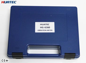 Akurasi Digital Vibration Meter, Portable Vibration Analyzer HG6360