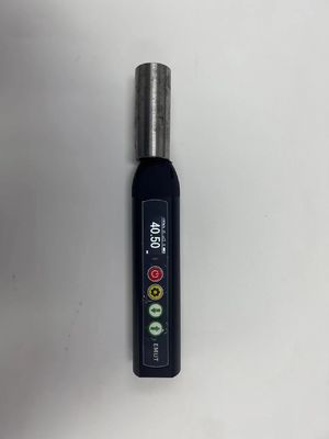 Sebuah scan EMAT Air Coupling Ultrasonic Thickness Gauge dengan permukaan suhu tinggi