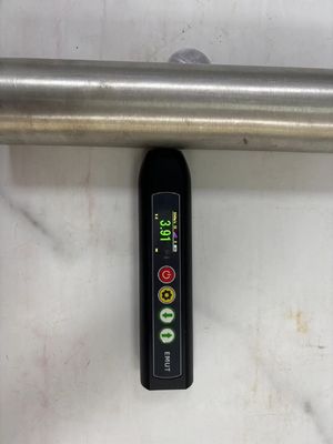 A scan B scan EMAT Air Coupling Ultrasonic Thickness Gauge dengan permukaan suhu tinggi