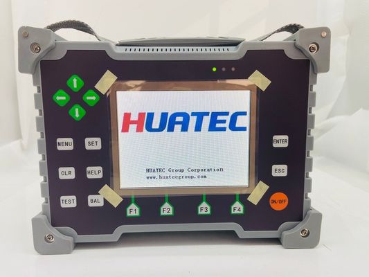 Jangkauan Pengukuran 0,75mm hingga 300mm Gauge Ketebalan Ultrasonik Baja Jangkauan suhu 0-50C Jangkauan pita penerima 1MHz ∼10MHz -3dB
