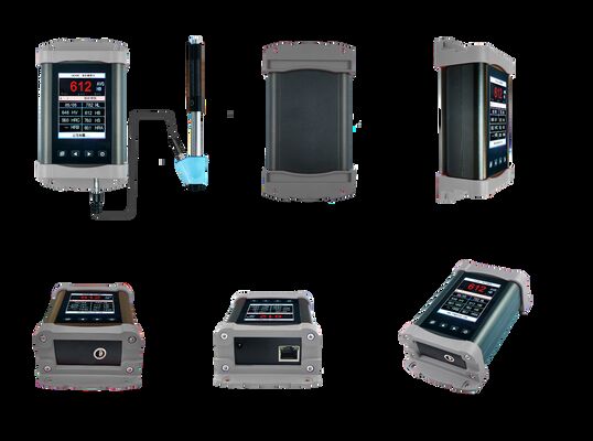 Online Ethernet Port RS485 Connection Portable Leeb Hardness Tester Untuk Pengujian Kekerasan Realtime