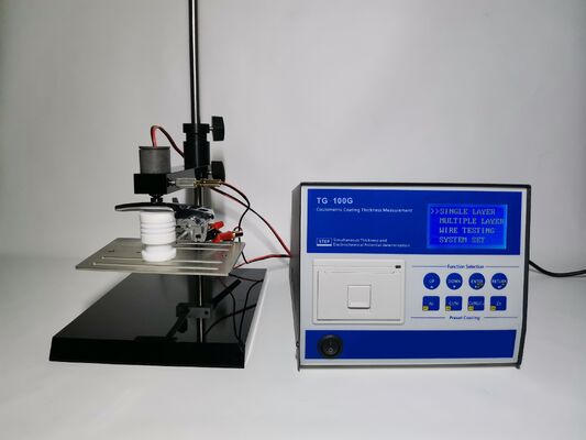 HUATEC TG-100G Elektrolitik (Coulomb) Ketebalan Gauge Coulometric Ketebalan Tester Inbuilt Printer