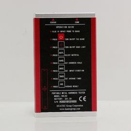 Baterai AA Portable Hardness Tester Silinder Bulat Di Luar Dan Di Dalam Permukaan Logam Durometer