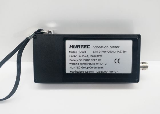 Sensor Transduser Piezoelektrik Lcd Digital Vibration Meter Genggam