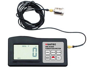 Akurasi Digital Vibration Meter, Portable Vibration Analyzer HG6360